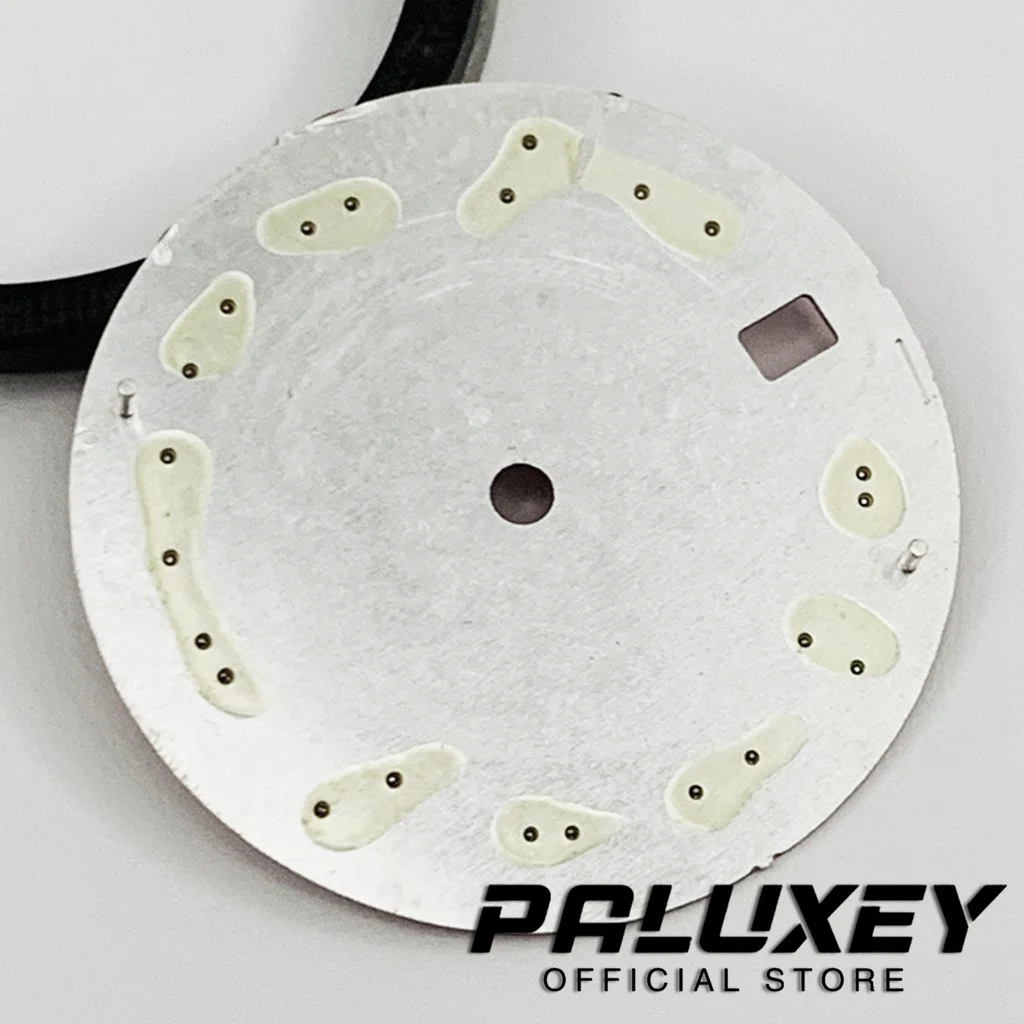 Nh35 29mm Pink Dial Watch Dial For NH35A 4R35 Movement Roman Numerals Watch Faces Replacement Parts