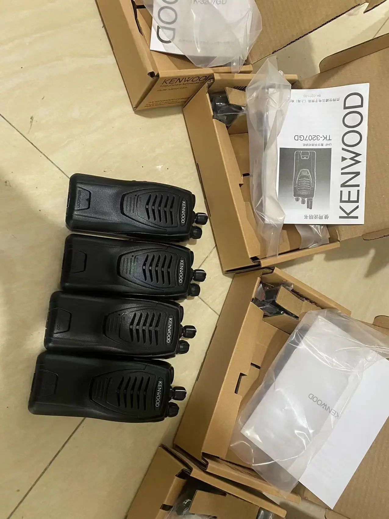 Kenwood walkie-Talkie TK-3207GD/3207D digital DMR portable radio Hotel construction sites can use military standards