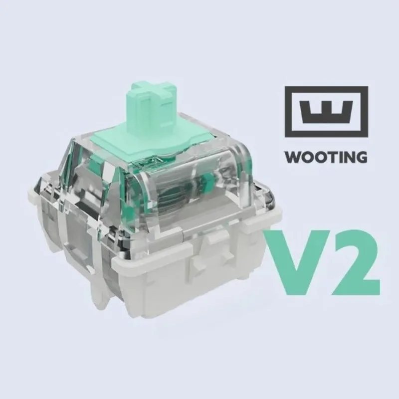 Магнитный переключатель Wooting Lekker 60HE/60HE+ L60 V2 40cN, триггерные линейные переключатели, аксессуары для механической клавиатуры для игр и офиса
