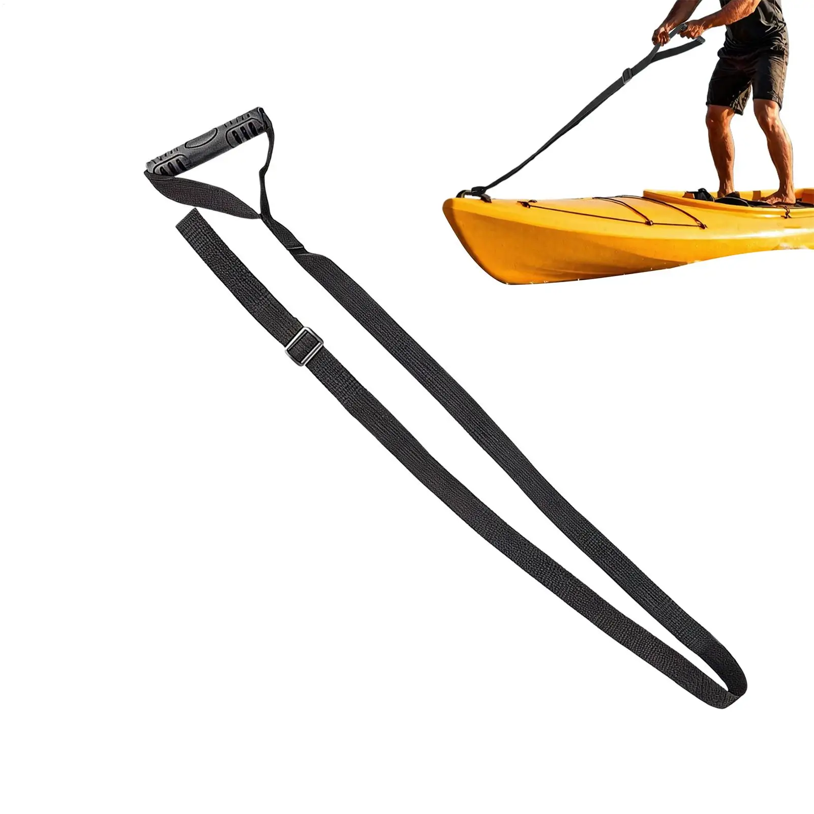 Kayak Handles Heavy-Duty Non-Slip Adjustable Length Strap Paddle Board Handle for Swimming Diving Snorkeling Expedition Tour