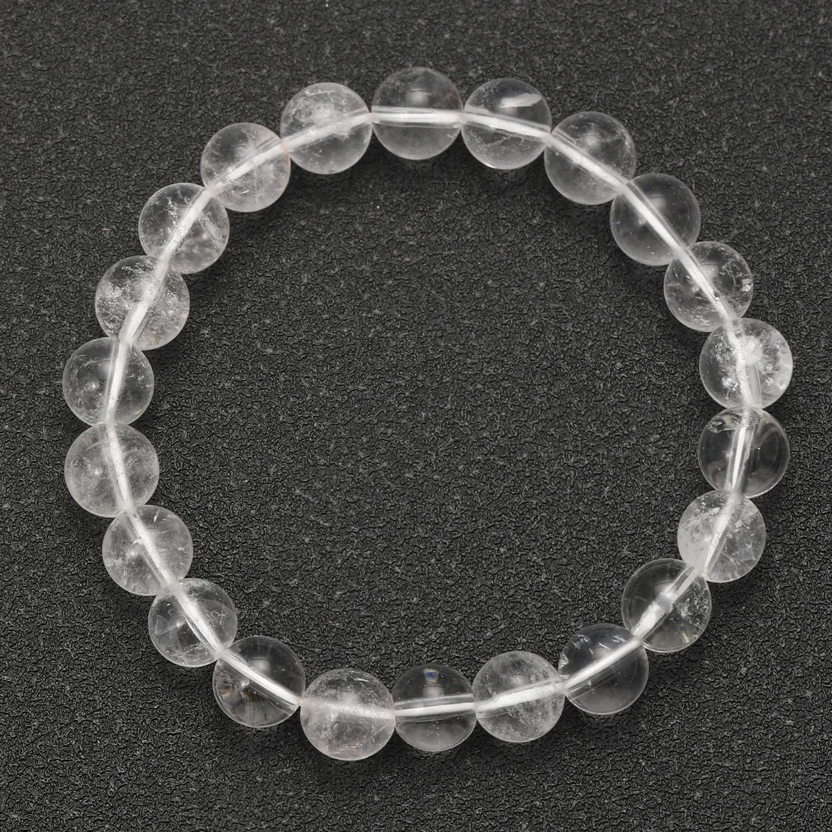 

Clear Quartz Bracelet 8mm 5A Beaded Bracelets Women White Crystal Healing Energy Bohe Reiki Gemstone Bracelet