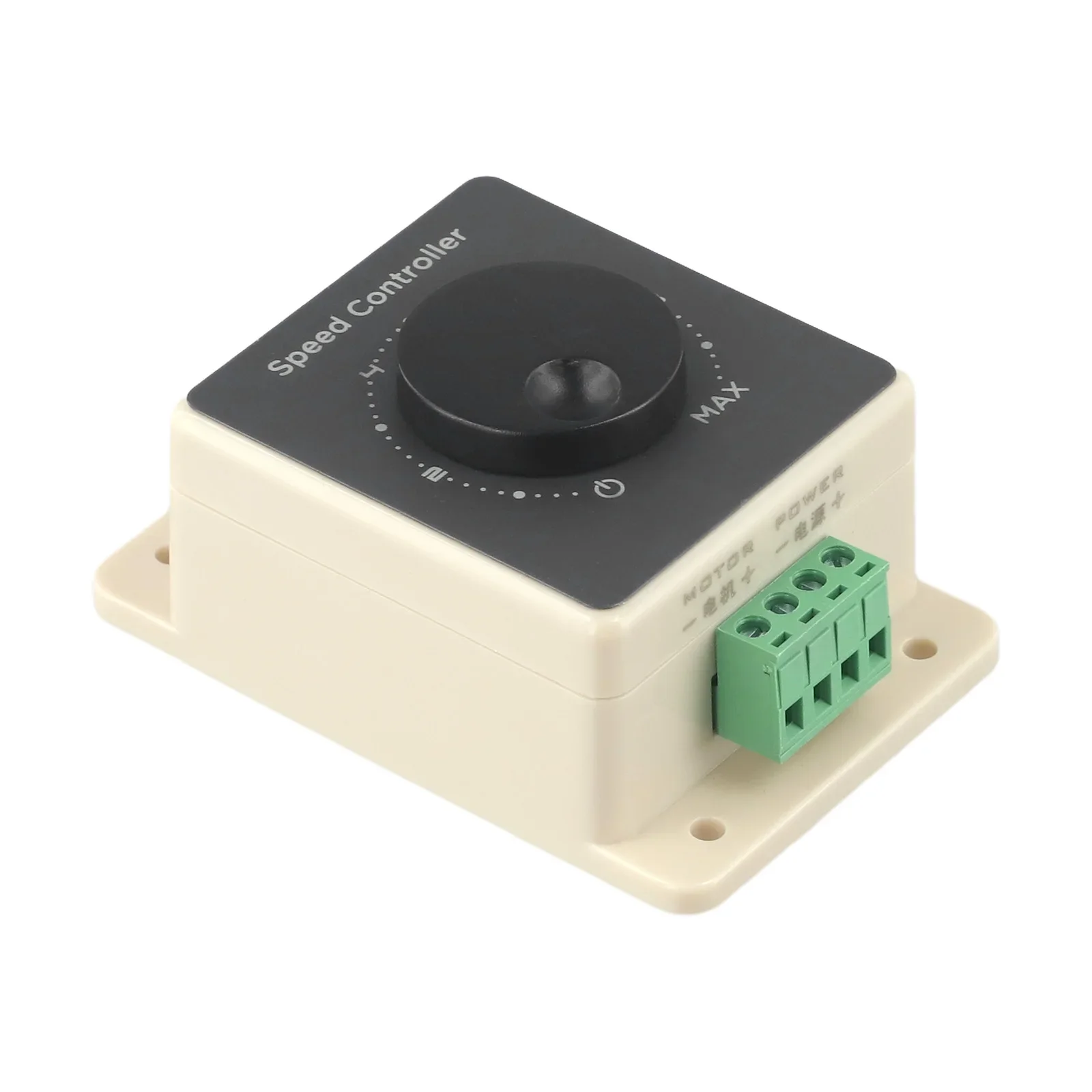 Outdoor Use Variable Rotary Switch Stepless Speed Controller Duty Cycle Adjustable Input Voltage Range 10V-60V