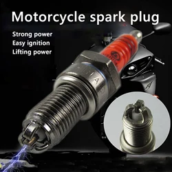 Racing 3 Electrode 10mm Spark Plug A7TC Fits For GY6 50CC 110CC 125CC 150CC ATV Scooter Dirt Bike Go Kart Motorcycle Accessories