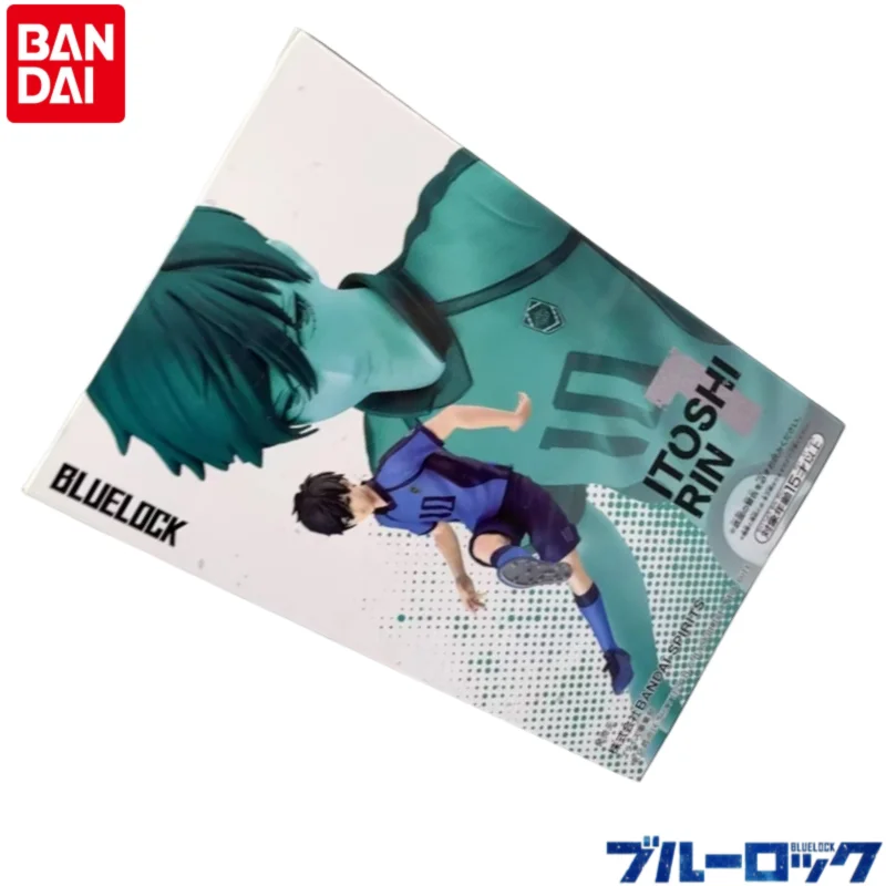 

In Stock Original Bandai Banpresto 100% Genuine Blue Lock Rin Itoshi Figurine Model Ornaments Holiday Gifts Anime Toys
