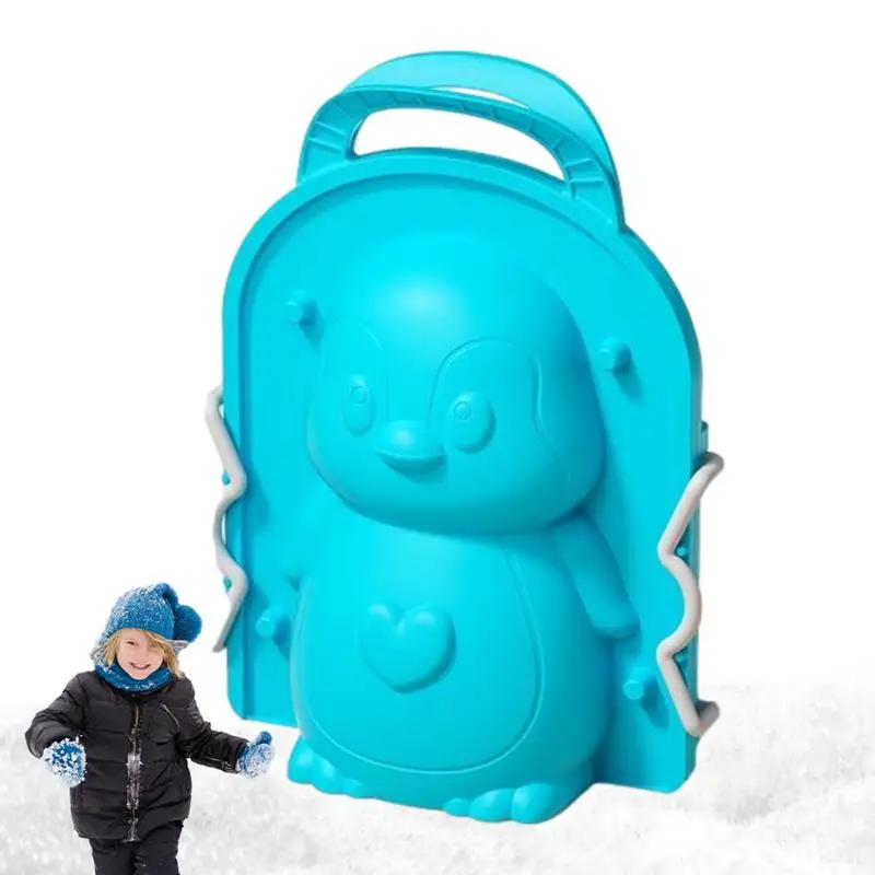 Snow Ball Maker 3pcs Lovely 3D Shape Snow And Sand Playing Mold Creative Snowbals Mold pala da neve per bambini sport all'aria aperta neve