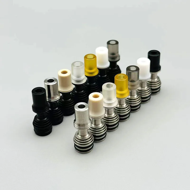 

vape 510 Drip Tip Four One Five 415 Style Tip Tombo Giri Baby Style Set for RDA RBA RTA tank atomizers E-cigs accessory