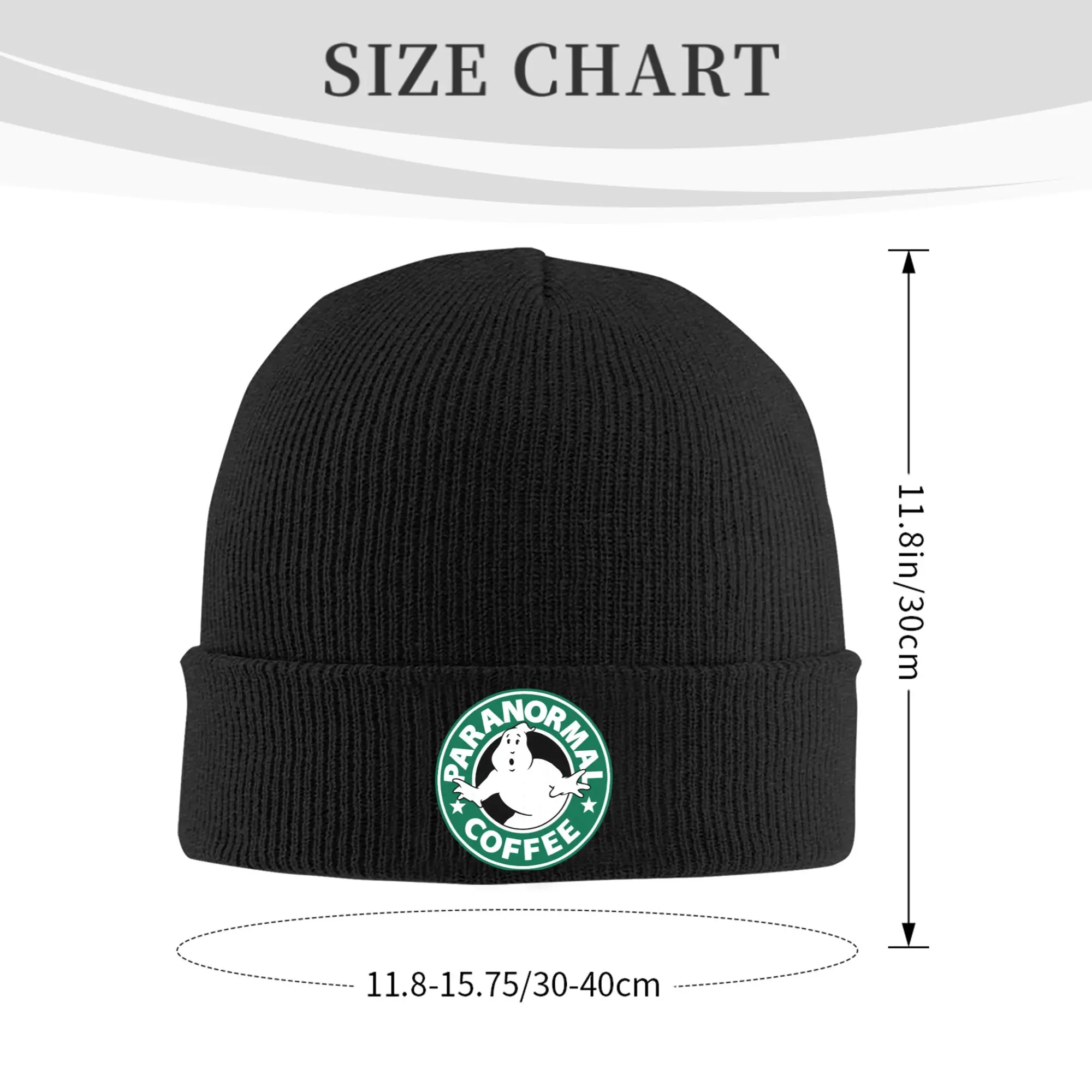Custom Ghosts Movie Bonnet Hat Cool Knitted Hat Men Women Unisex Busters Film Halloween Warm Winter Skullies Beanies Caps