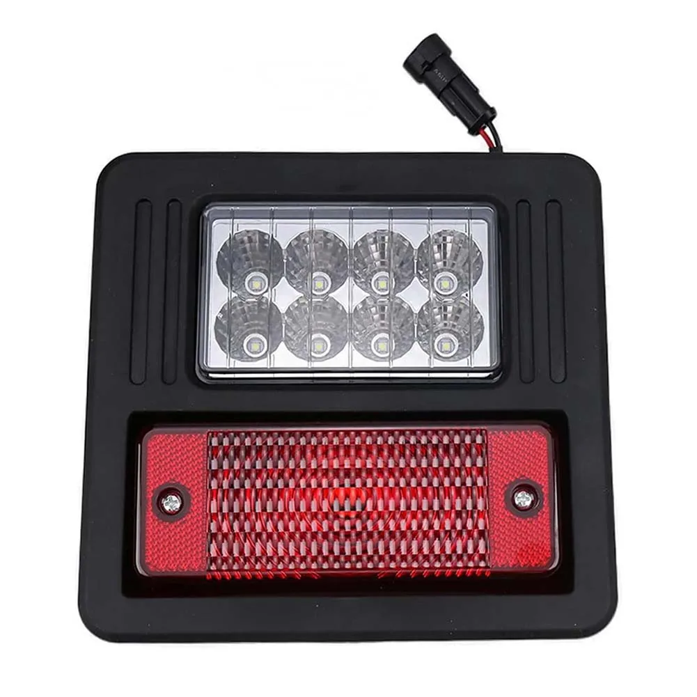 

Skid Steer Light LED Tail Light Construction Site Plastic And Glass Materials Simple Installation User-friendly Design