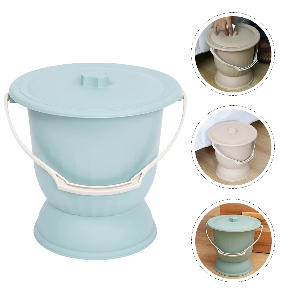 

Anti-Odor Urinal Pail Pot Smooth Plastic Portable Household Bed Pan For Elder Children Pregnant Adult Use Urine Storage