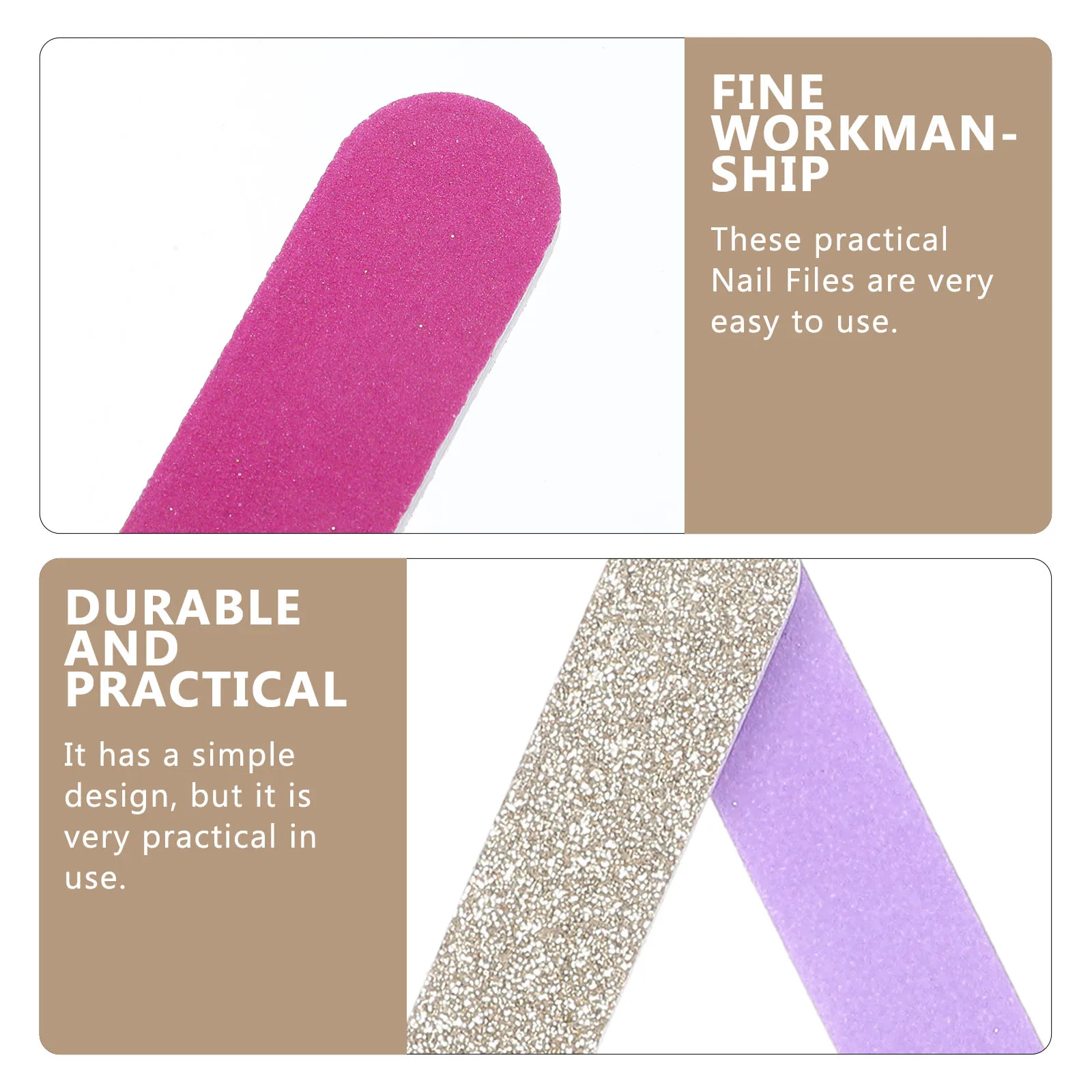 

30pcs Glitter Nail File Mini Thickened Plastic Buffing Blocks Tools for Acrylic Natural Nails Filing Manicure Pedicure Toe