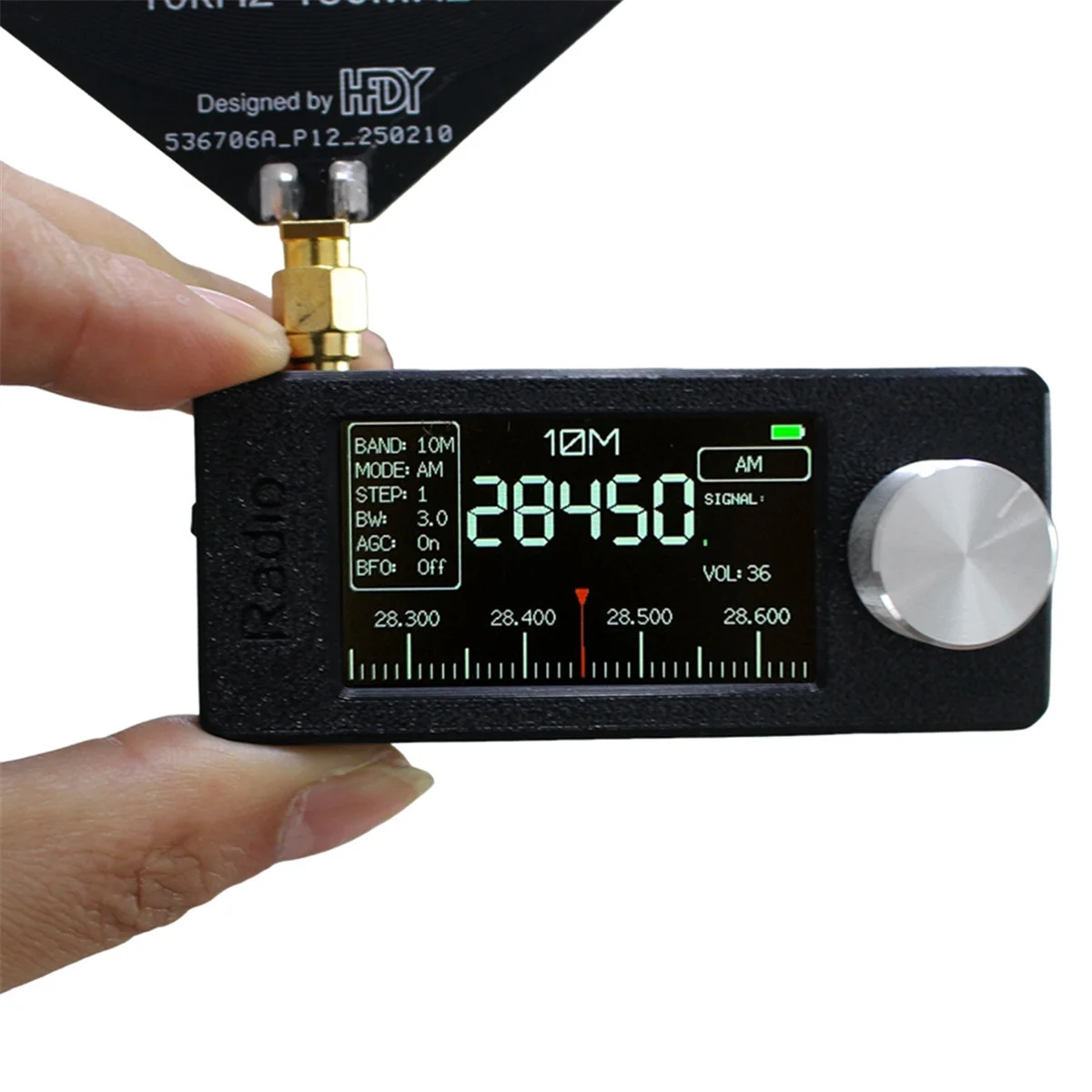 A03R SI4732 Portable Radio 10Khz-180Mhz Mini Pocket Radio LSB USB AM FM All Band Radio Receiver with Antenna