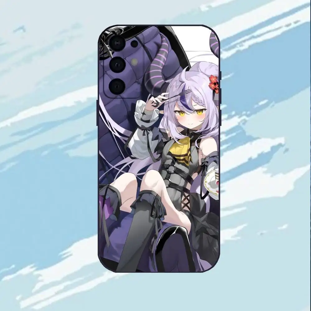 HOLOLIVE L-Laplus Darkness  Phone Case For Samsung S25,S24,S23,S22,S21,S20,Plus,Soft Black Shell