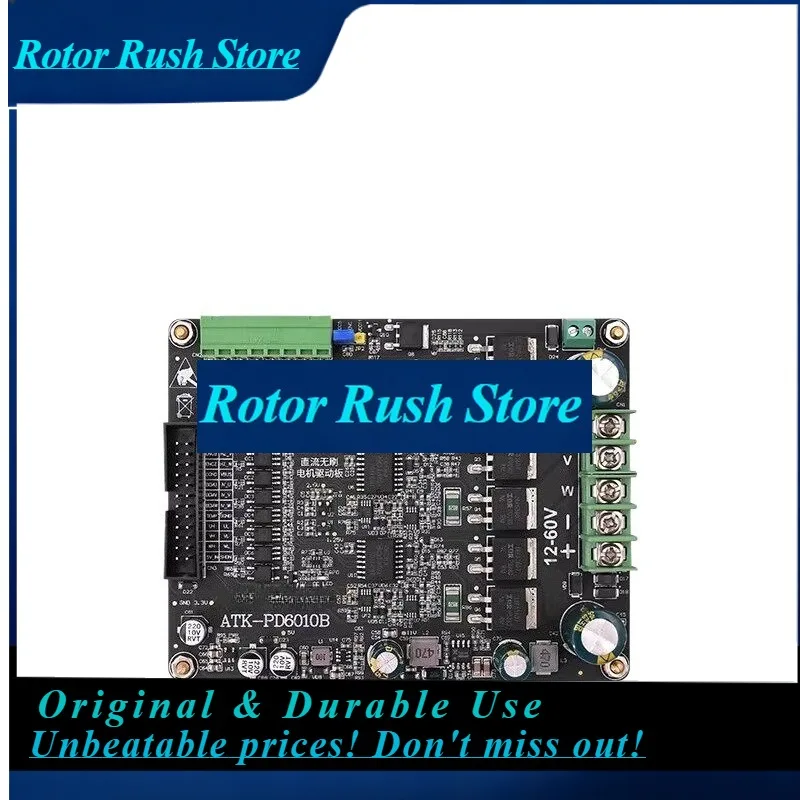 RoRuSFor DC Brushless Motor Driver Board Driver PD6010B Module BLDC FOC PID PMSM