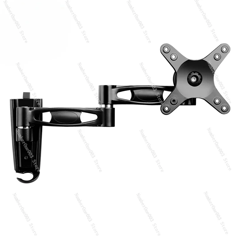 Promotional Aluminum Alloy Long Arm Rotating Telescopic LCD TV Hanger Safe Fashion Display Bracket