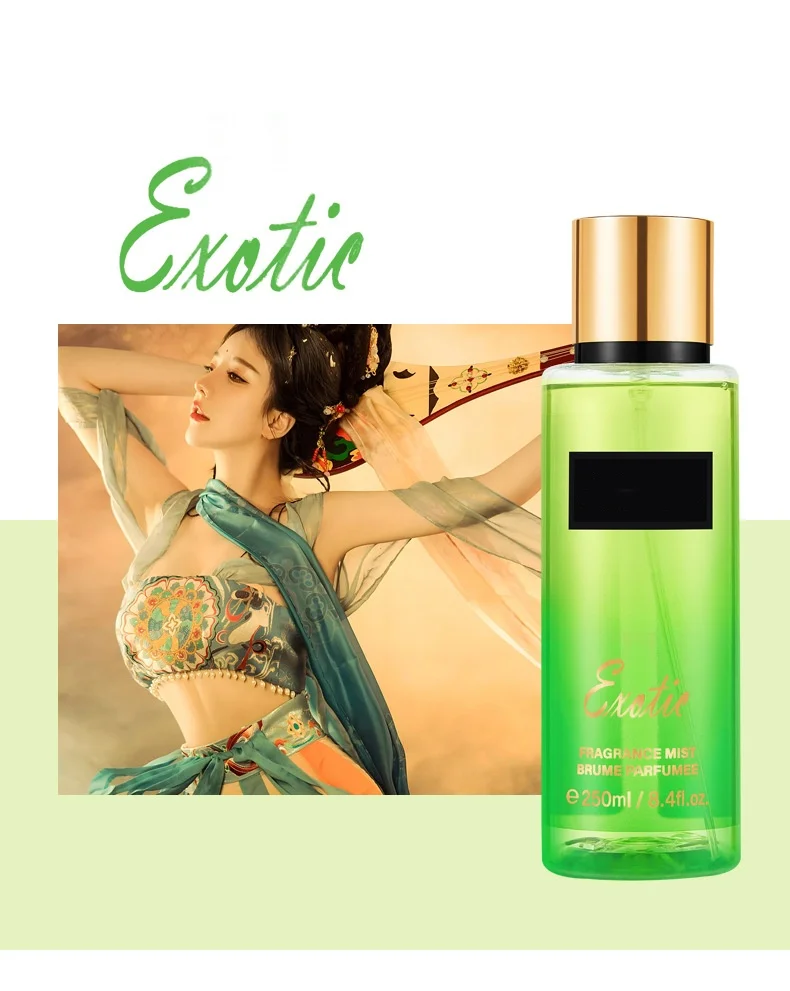 

250ml alcohol-free and low-allergen body, hair and clothing perfume spray - Victoria Flower fragrance spray (light perfume type)