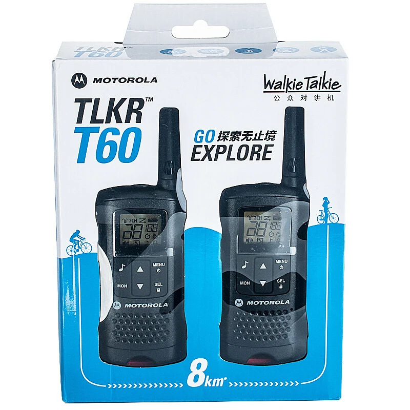 MOTOROLA TKLR-T60 Domofon Maszyna zewnętrzna para cywilnych Mini bezprzewodowych biznesowych mobilnych hoteli Outdoor Kids Walkie Talkie