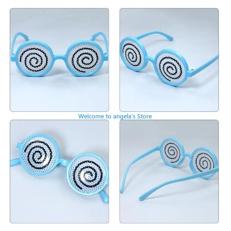 X4YC Magische Destroyers Kostuum voor Kinderen Volwassenen Otaku Bril Nieuwigheid Grappige Bril voor Halloween Cosplays,