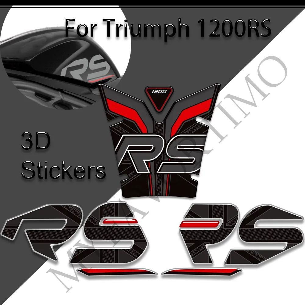 

Motorcycle For Triumph Speed Triple 1200rs 1200 RS Stickers Decals Protector Gas Fuel Oil Kit Knee Tank Pad Grips