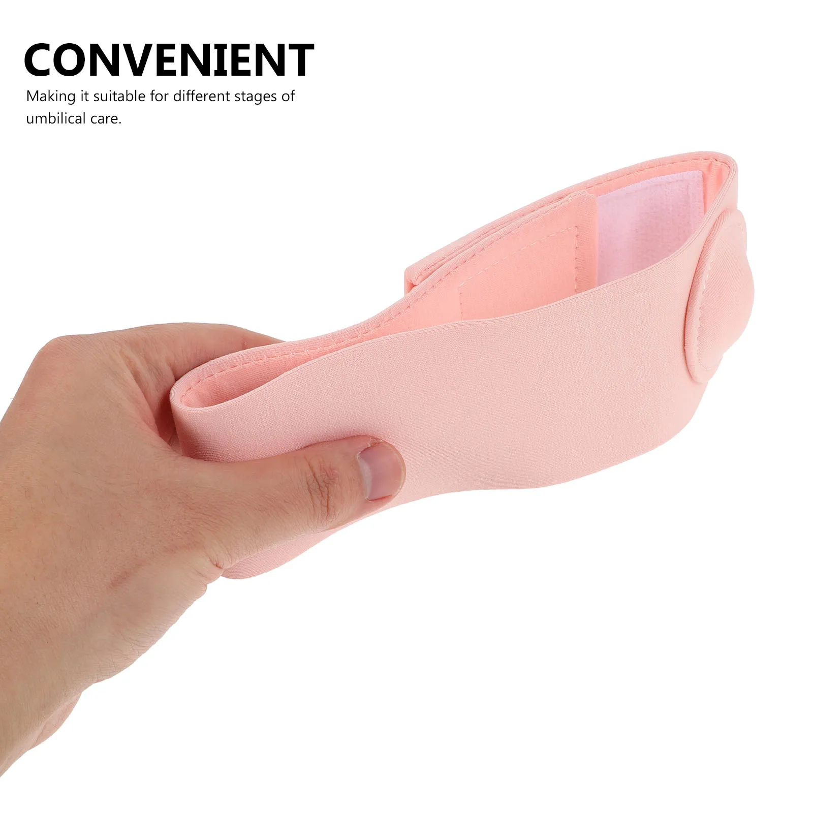 

2 Pcs Umbilical Hernia Newborn Navel Protection Belt Lightweight Baby Tummy Wraps Warm Protector Adjustable Infant Abdominal