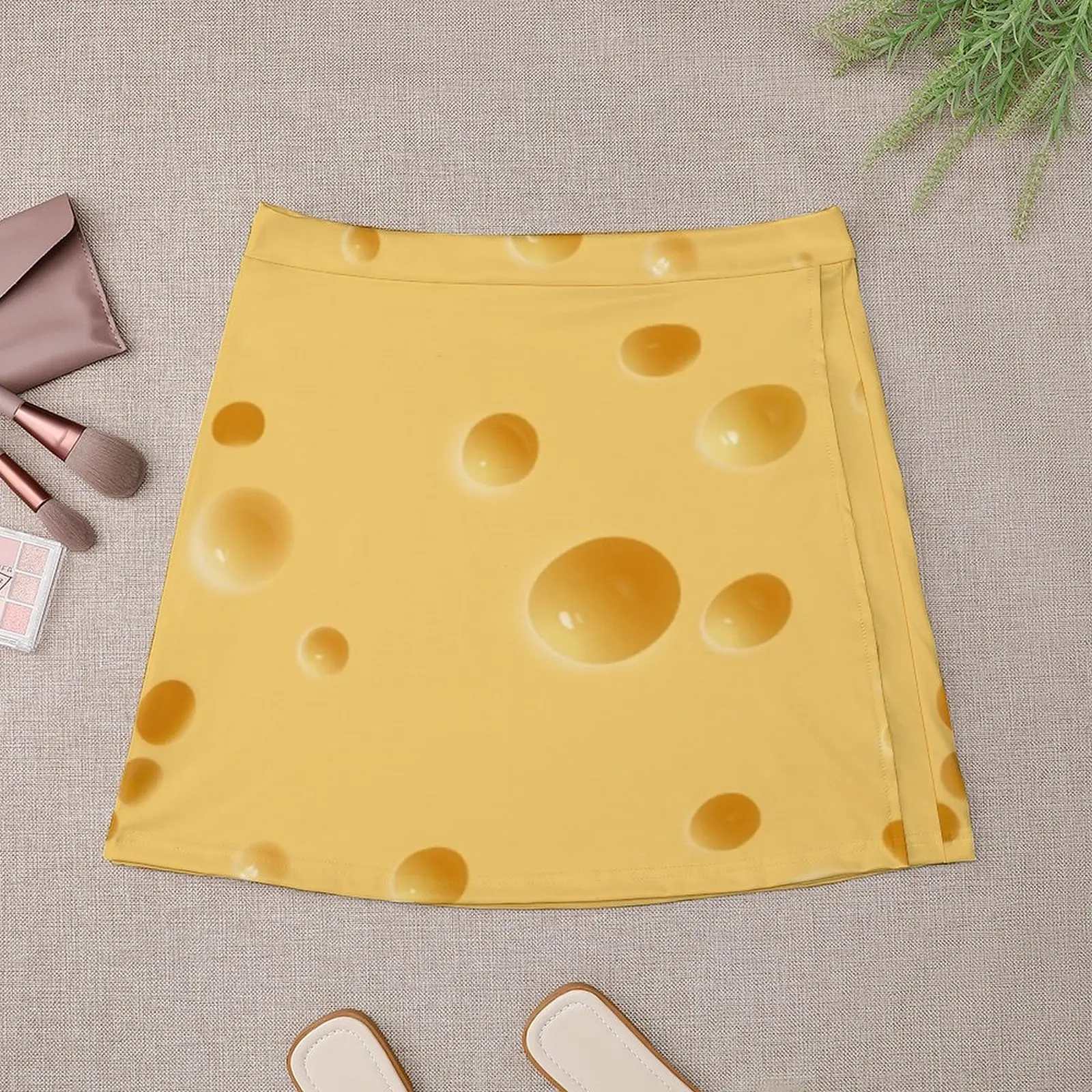 Cheese Holes Mini Skirt women's stylish skirts cosplay