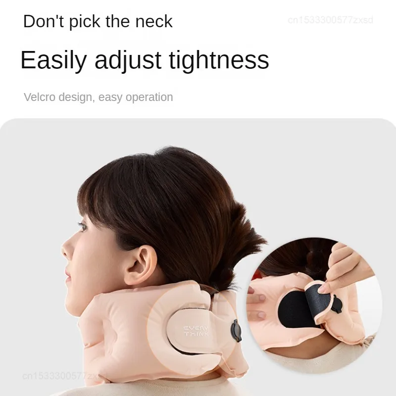 XIAOMI EVERYTINK Portable Pocket Inflatable U-shaped Airplane Neck Pillow Inflatable Storage 2-in-1 Adjustable Elasticity Pillow