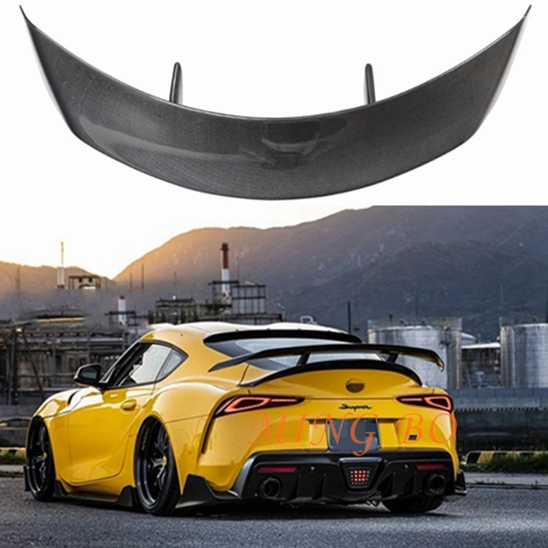 

For Toyota Supra A90 2019 2020 2021 Car Styling Carbon Fiber / FRP Rear Spoiler Trunk Wing