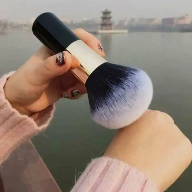 Zachte grote borstels Schoonheidspoeder Gezicht Blush Grote borstel Grote maat Poeder Foundation Brush Dames Make-up Tool