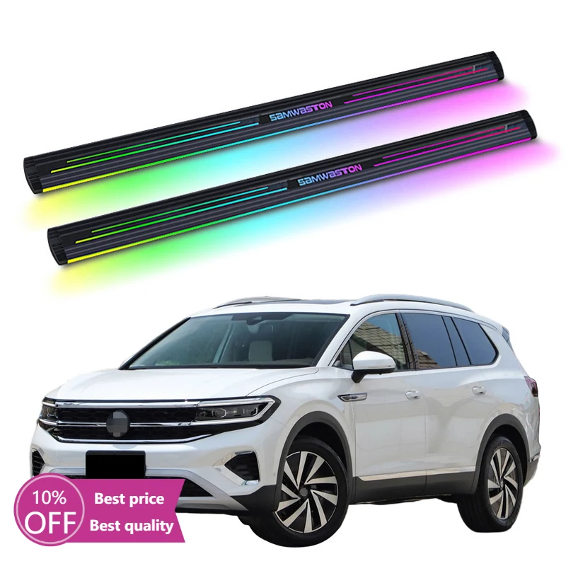 

Cc CarAutomatic Electric Power Neon Led Light Side Step Running Board for VW Talagon 2021-2024