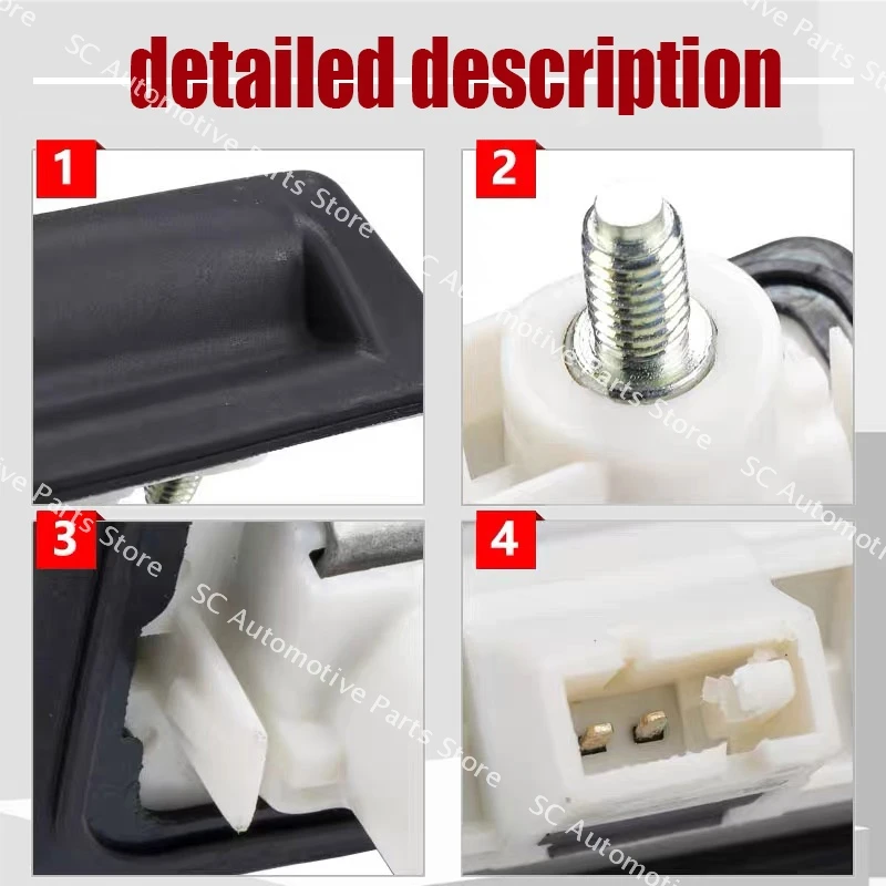 For Skoda Fabia 08-14 Octavia 07-14 Superb 09-13 Rear Trunk Switch Tailgate Door Opening Button Boot Luggage Lock Release Switch
