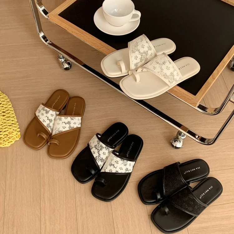 

Shoes Woman 2025 Female Slippers Rubber Flip Flops Luxury Slides New Hawaiian Soft Designer Casual Rome Leisure Shoes Slippers C