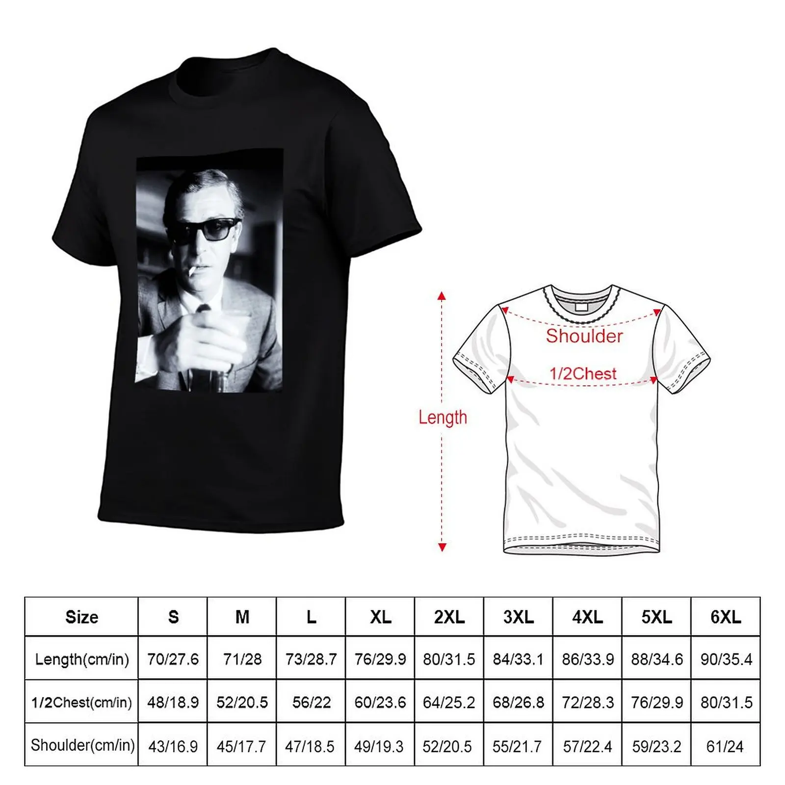 Michael Caine T-Shirt Trendy Pattern T-Shirt for Men