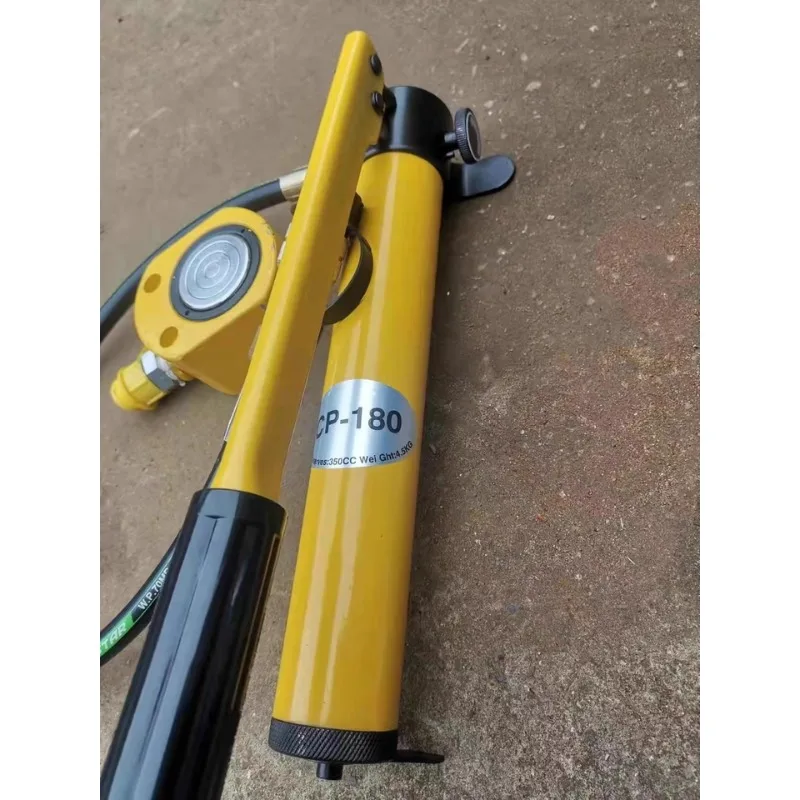 Ultra Thin Hydraulic Jack 5T 10T Capacity Compact Design For Construction Bridge Engineering