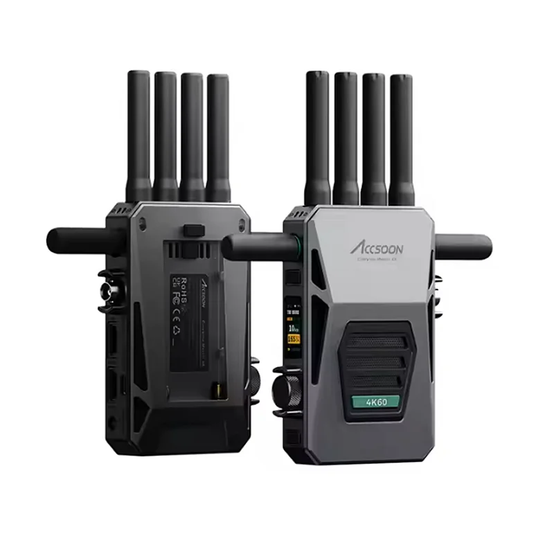 

ACCSOON CineView Master 4K 2.5KM Long Distance HD Extender Wireless Video Transmitter for Live Streaming