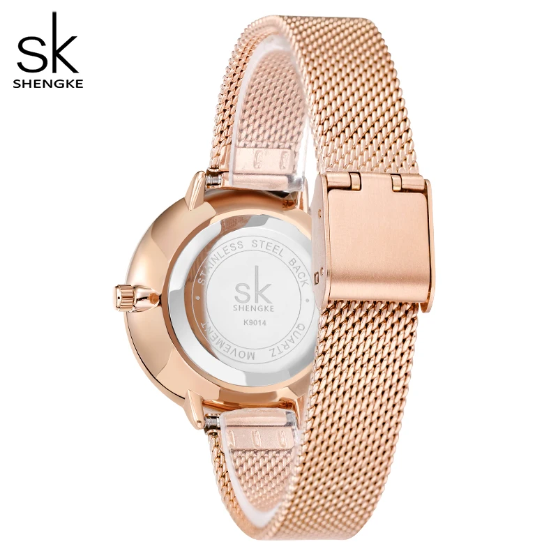 Shengke SK Fashion Watches For Women Ladies Luxury Quartz Relogio Feminino Female Montre Reloj Mujer Zegarek Damski Dropshipping