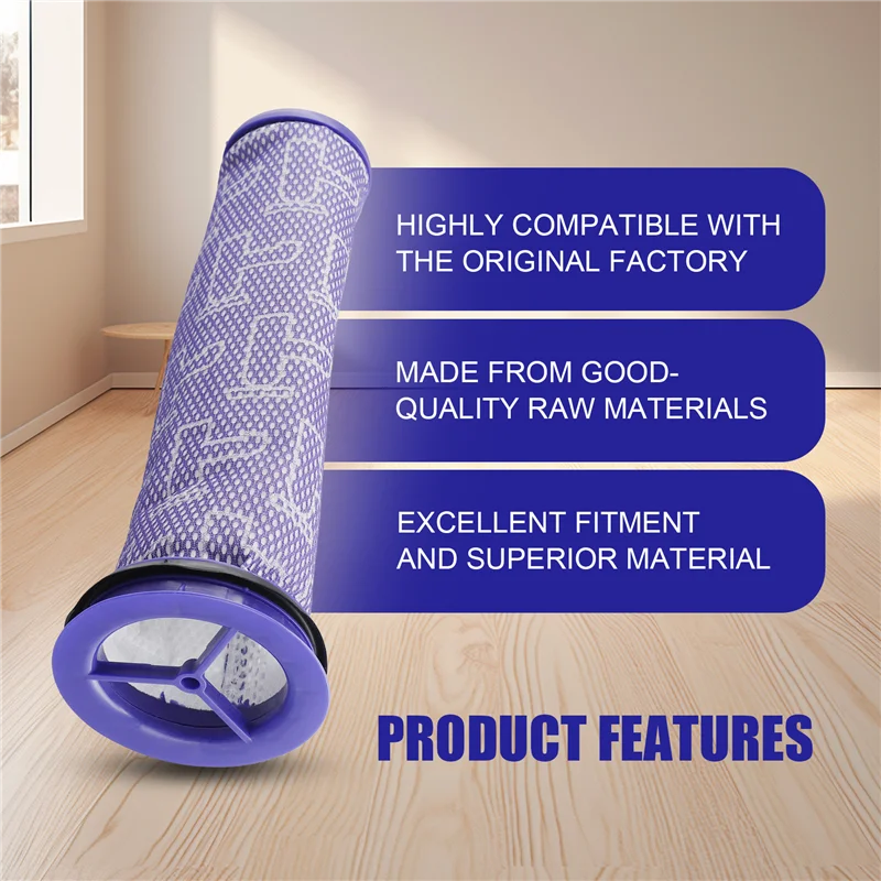 EAS-For Dyson DC41 DC65 DC66، مكنسة كهربائية متعددة الأرضيات والكروية، ملحقات قطع غيار فلتر HEPA