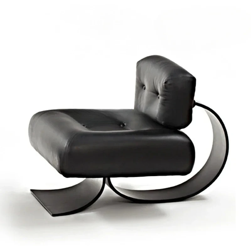 

Modern Designer Creative Living Room European Entry Lux Chair Shaped Small Sofa Single Leisure Furniture