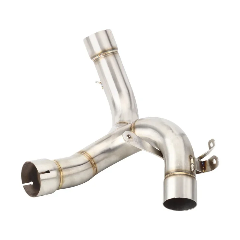 Slip‑On Motorcycle Escape Exhaust Link Pipe for Ducati Multistrada 1200 1200S MTS1200 2015 2016‑2017