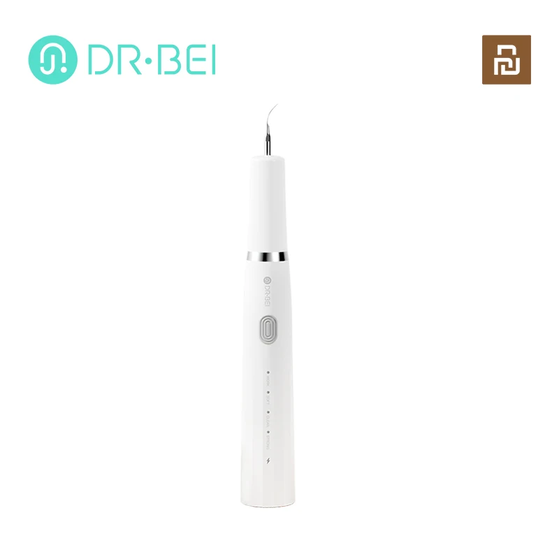 DR.BEI Electric Tooth Calculus Remover Tooth Stains Tartar Dentist Teeth Whiten Oral Hygiene Clean Ultrasonic Dental Scaler YC2