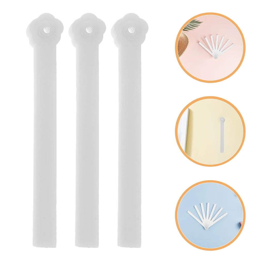 

12 Pcs Folding Fan Foldable Frame Diy Craft Handheld Kit Fans for Crafts Plastic