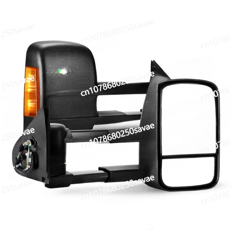 

For 2015-OnBlack Pair Extendable Towing Mirrors