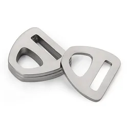 2pc 22/25/38mm Stainless Steel 304 Triangle Buckles Strap Webbing D Ring Outdoor Adjuster Buckle pet harness Luggage Accessories