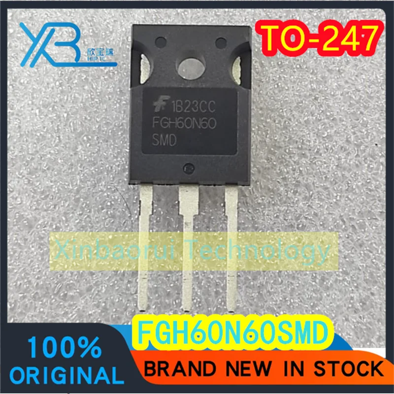 

(3/20pieces) FGH60N60SMD FGH60N60 TO-247 MOS field effect tube 60A 600V 100% brand new good quality original authentic