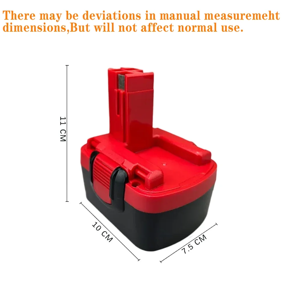 for Bosch 14.4V 4800MAH 6800MAH 9800MAH Ni-MH Battery D70745 2607335273 BAT038 BAT140 BAT040 BAT041 BAT159 2607335465 26073356 image 5