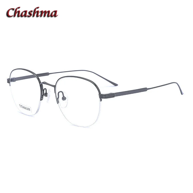 

Chashma Men Glasses Frame Pure Titanium Light Optical Eyewear Brand Designer Optic Degrees Prescription Lenses Spectacles Women