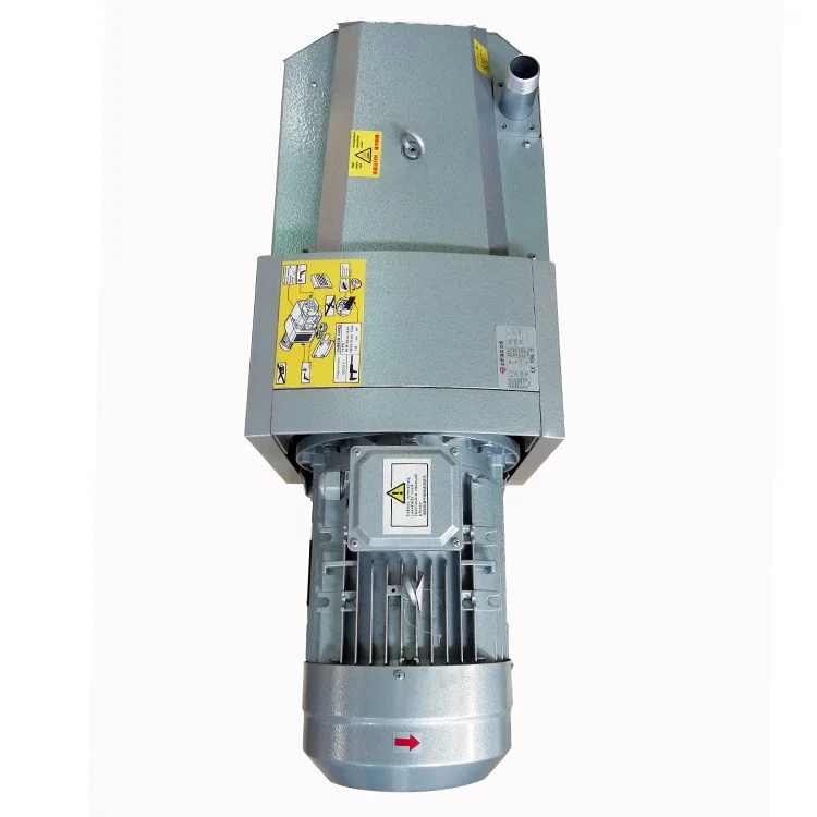 

7 Oil-free Single Suction Electric Pumps 5.5kw 190m3/h -85Kpa Dry Running Rotary Vane KVF200 Vacuum Pump