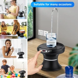 Electric Water Dispenser Water Pump USB Charging Automatic Electric Pump Bottle Water Pump Switch Smart Water Pump