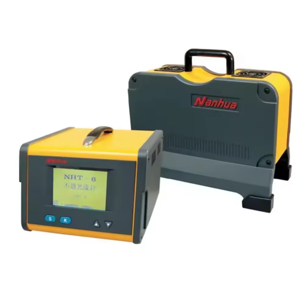 Nanhua NHT-6 محلل غاز انبعاث عادم الديزل التلقائي أحدث معدات اختبار Opacimeter 220 فولت/110 فولت