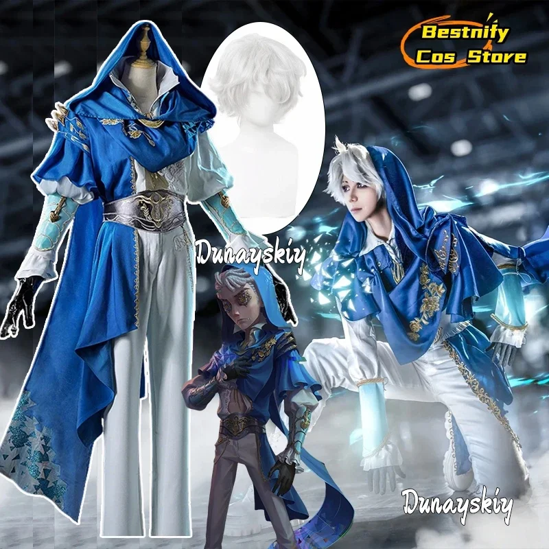 

CosplayNaib Subedar Cosplay Costume Identity ⅤMercenary Halloween Role-playing Uniform Naib Subedar Vintage Cape Suit Set Unisex