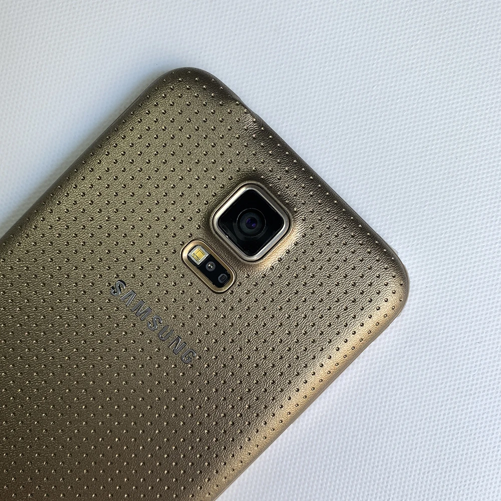 هاتف سامسونج جالاكسي S5 4G LTE الأصلي 5.1 "G900F 2GB RAM 16GB ROM 16MP + 2MP هاتف محمول أندرويد