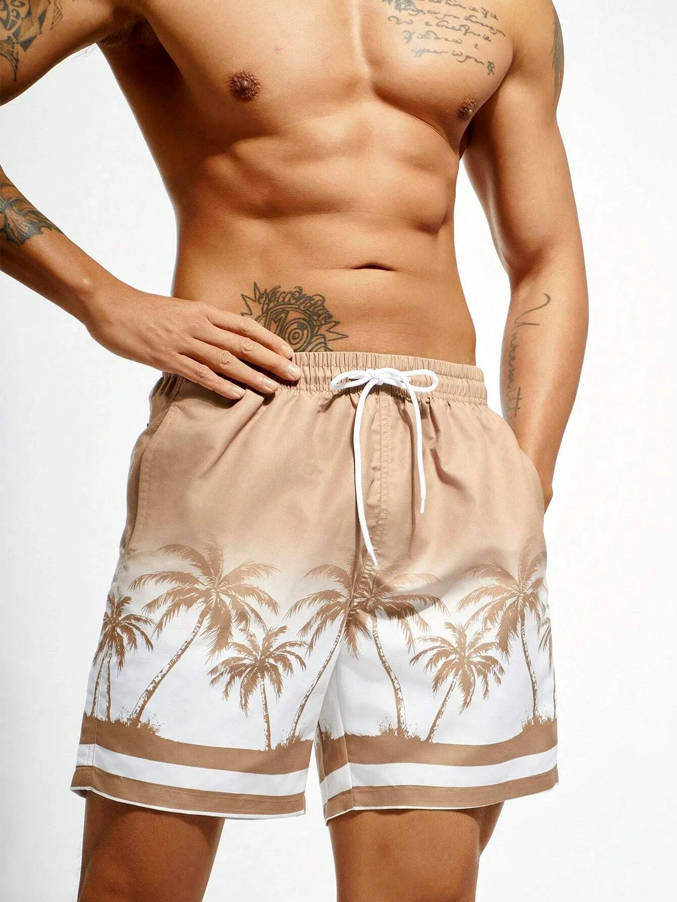 

2025 Men's 3d Printed Shorts Summer Breathable, Sweat-absorbent, Quick-drying Fitness Loose Beach Shorts Outdoor Sports Unisex
